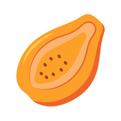  Artistic Sliced Papaya Design