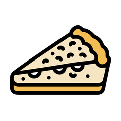  Delicious Ricotta Pie Slice Artwork