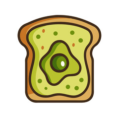  Delicious Avocado Toast Slice Design