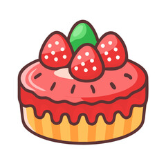  Savory Strawberry Tart Artwork