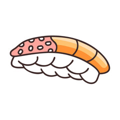  Savory Shrimp Nigiri Sushi Artwork