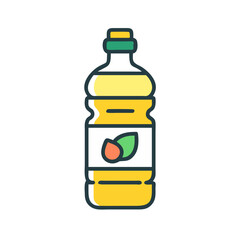  Fresh Vegetable Oil Illustration