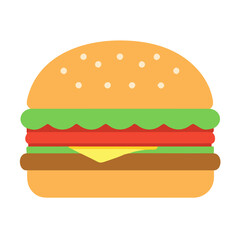  Tasty Veggie Burger on a Bun Design