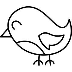 Simple Doodle Bird