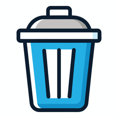 Litter icon isolated on white background