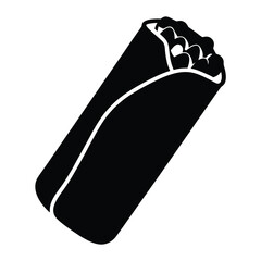 Delicious Burrito Food Mexican Cuisine Spicy Wrap Tortilla Lunch Dinner Snack Tasty Meal Quick Bite