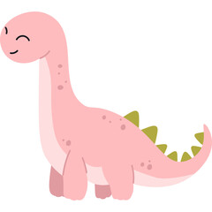 Cute Dinosaur Illustration