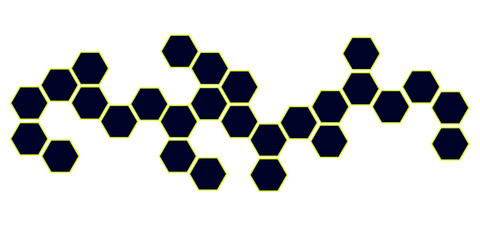 dark grey hexagon white background wall pattern. Black hexagon seamless pattern. Abstract hexagonal background.