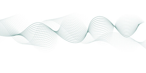 Abstract wave element for design. Digital frequency. Elegant abstract smooth swoosh speed gray wave modern stream. art background. Vector illustration. Wave with lines created using blend.	
