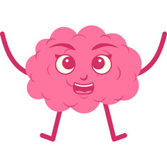 Brain Mental Health Illustration