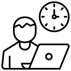 Working Hours Icon