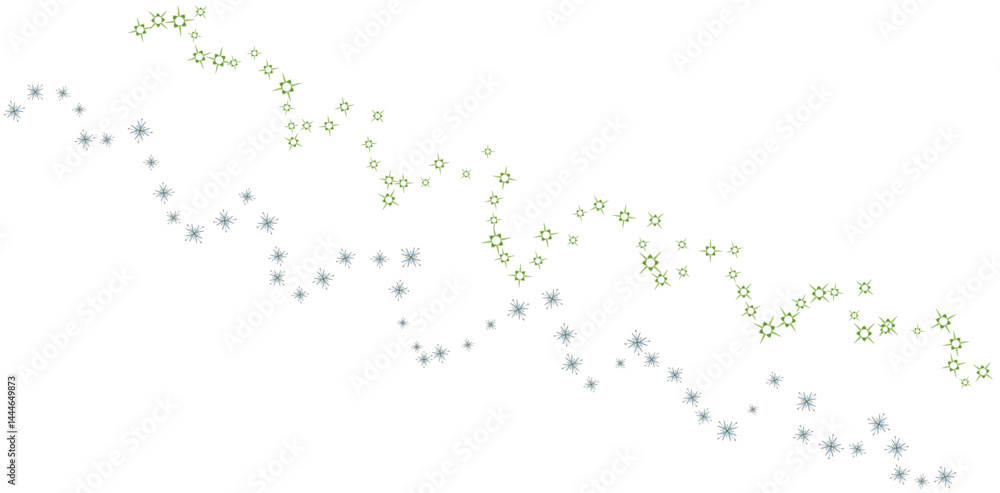 Poster abstract composition of geometric shapes: a modern graphic design comprised of delicate shapes like 