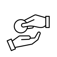 Outline Charity Icon