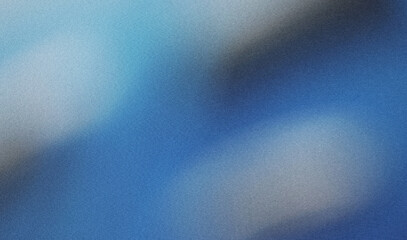Blue gradient texture with grainy surface