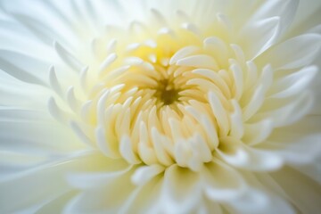 Close-up of a delicate white flower showcasing intricate petal details and textures