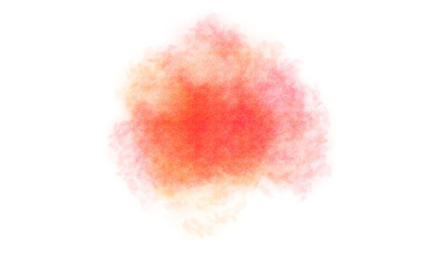 Mystical smoke steam on transparent background. Colorful smoke explosion overlay background. Clouds steam fog on transparent background. Watercolor brush strokes.