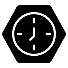 Dinner Iftar Time Glyph Icon
