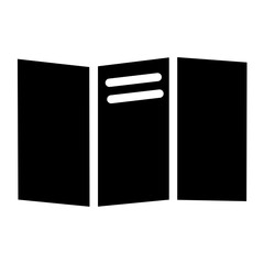 Menu Dinner Food Glyph Icon