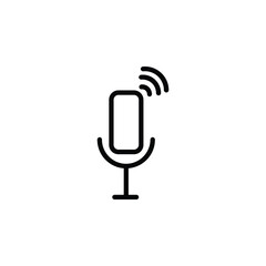 Podcast Icon – modern and engaging design symbolizing voice, stories, and connection. Perfect for apps, streaming platforms, or branding that amplifies ideas and conversations