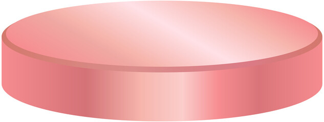 Pink Product Podium Display
