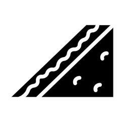 Bread Food Lunch Glyph Icon