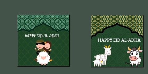 happy eid AL- ADHA poster