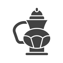 Obraz premium Arabic Tea icon vector image. Suitable for mobile apps, web apps and print media.