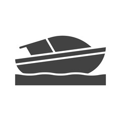 Boating icon vector image. Suitable for mobile apps, web apps and print media.