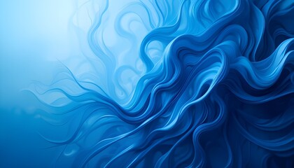 Fototapeta premium Blue Abstract Background for Modern Design and Digital Presentations