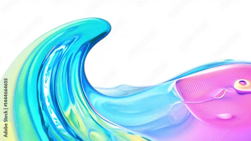 Poster Pure White Background Seamless Loop Perfect for Motion Graphics and Visual Effects Projects