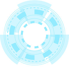 Circle Abstract Technology
