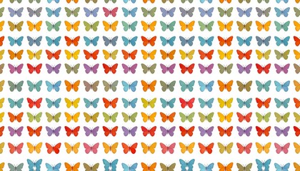  Geometric Butterfly Mosaic – Modern Symmetrical Pattern 