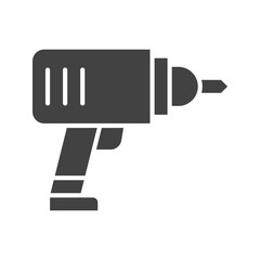 Drilling Machine icon vector image. Suitable for mobile apps, web apps and print media.