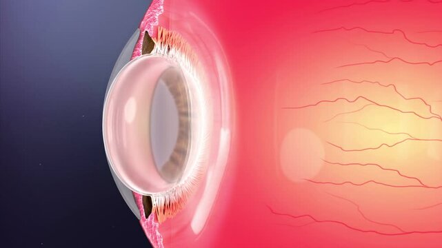 Anatomy of the human eye,ciliary muscle relaxation,Myopia