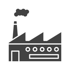 Factory III icon vector image. Suitable for mobile apps, web apps and print media.