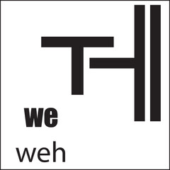 Korean Alphabet Letter 