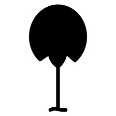 Plant Tree Nature Glyph Icon