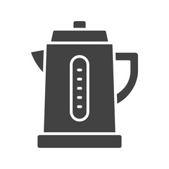Kettle icon vector image. Suitable for mobile apps, web apps and print media.