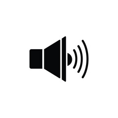Speaker Icon – modern and dynamic design symbolizing powerful sound and connectivity. Ideal for apps, music platforms, presentations, or branding that amplifies energy and clarity