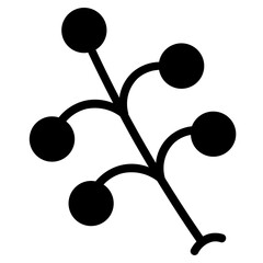 Tree Nature Ground Glyph Icon