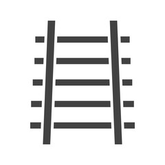 Rails icon vector image. Suitable for mobile apps, web apps and print media.