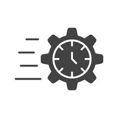 Time Management icon vector image. Suitable for mobile apps, web apps and print media.