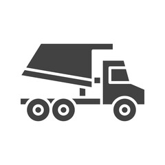 Tipper icon vector image. Suitable for mobile apps, web apps and print media.