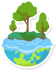 World Water Day Sticker