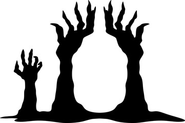 Halloween Zombie Hands