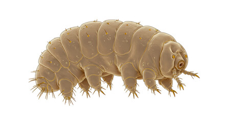 Isolated Tardigrade