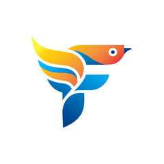 F Bird Logo Vector Art, Icons, and Graphics for Free Download