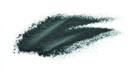 Teal Powder Swirl Abstract Texture Background.