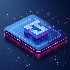 Digital transformation through 3d graphic design virtual space animation technology innovation