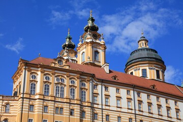 Fototapeta premium Stift Melk architecture in Austria